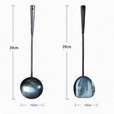 Handmade Iron Wok Spatula & Ladle Set
