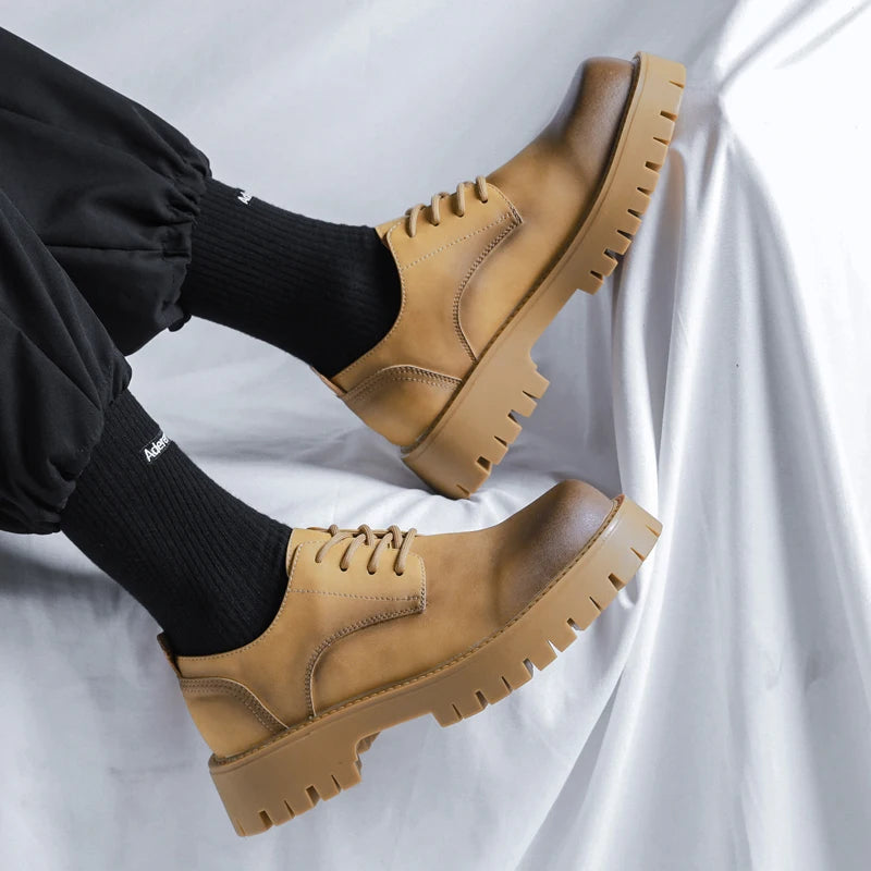 Monarch Platform Derby Shoes