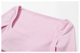 Women's Long Sleeve Yoga Shirt – Gym Push-Up Fitness Top