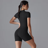 Women's Breathable Sports Yoga Bodysuit – Quick Dry Fitness Jumpsuit