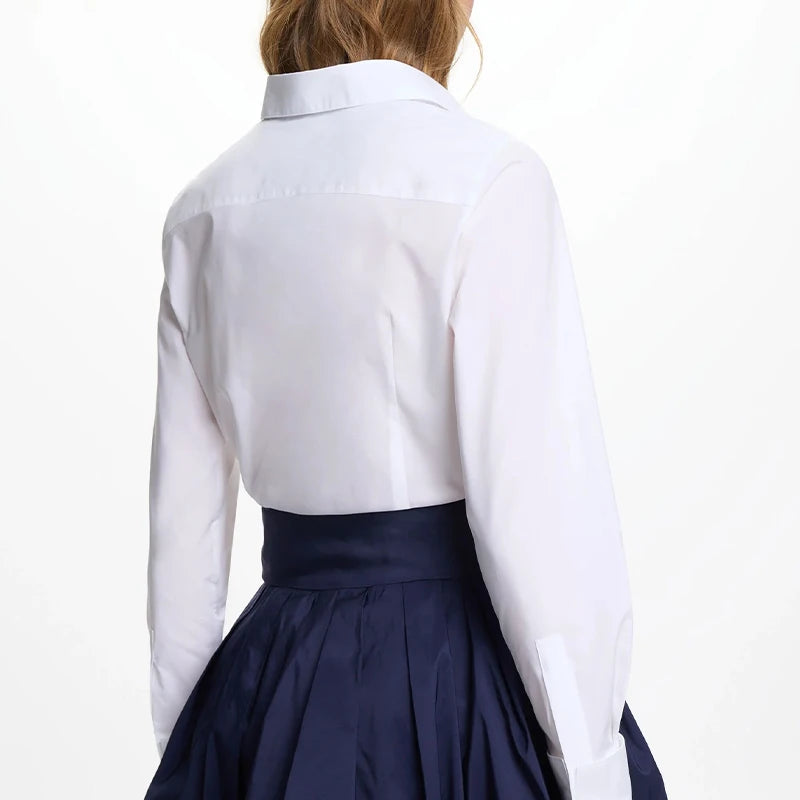 Classic Button Down Office Shirt