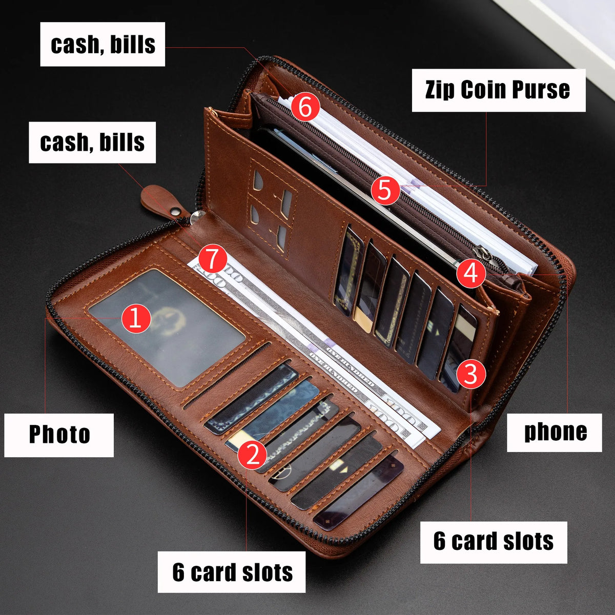 Business Zip Wallet