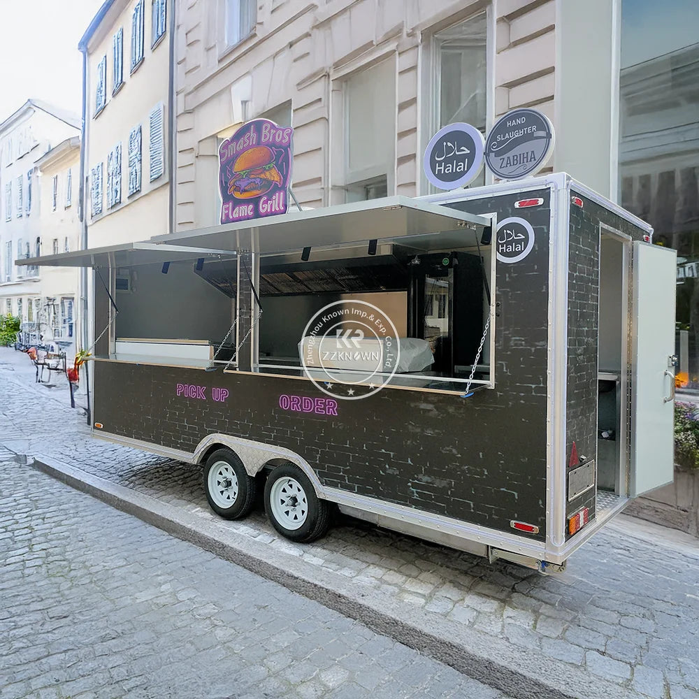 Custom Mobile Food Trailer