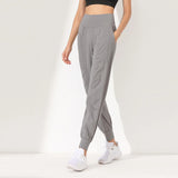 Hearuisavy Loose Quick-Dry Yoga Pants – Pleated Jogging Capris with Pockets
