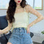 Women's Mesh Crop Top