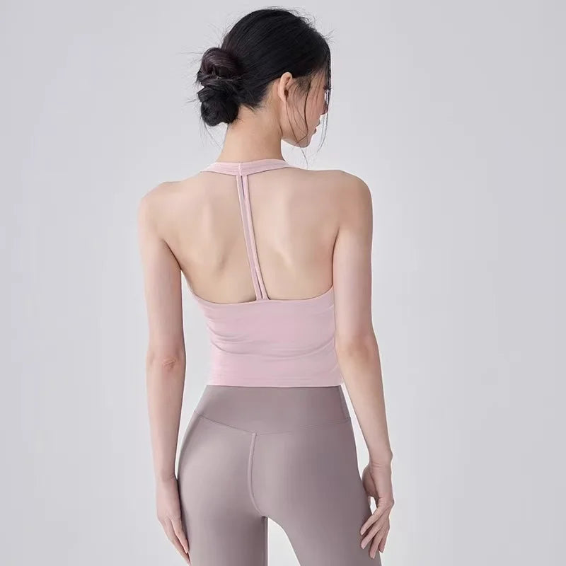 Fitness Vest Backless Sports Top