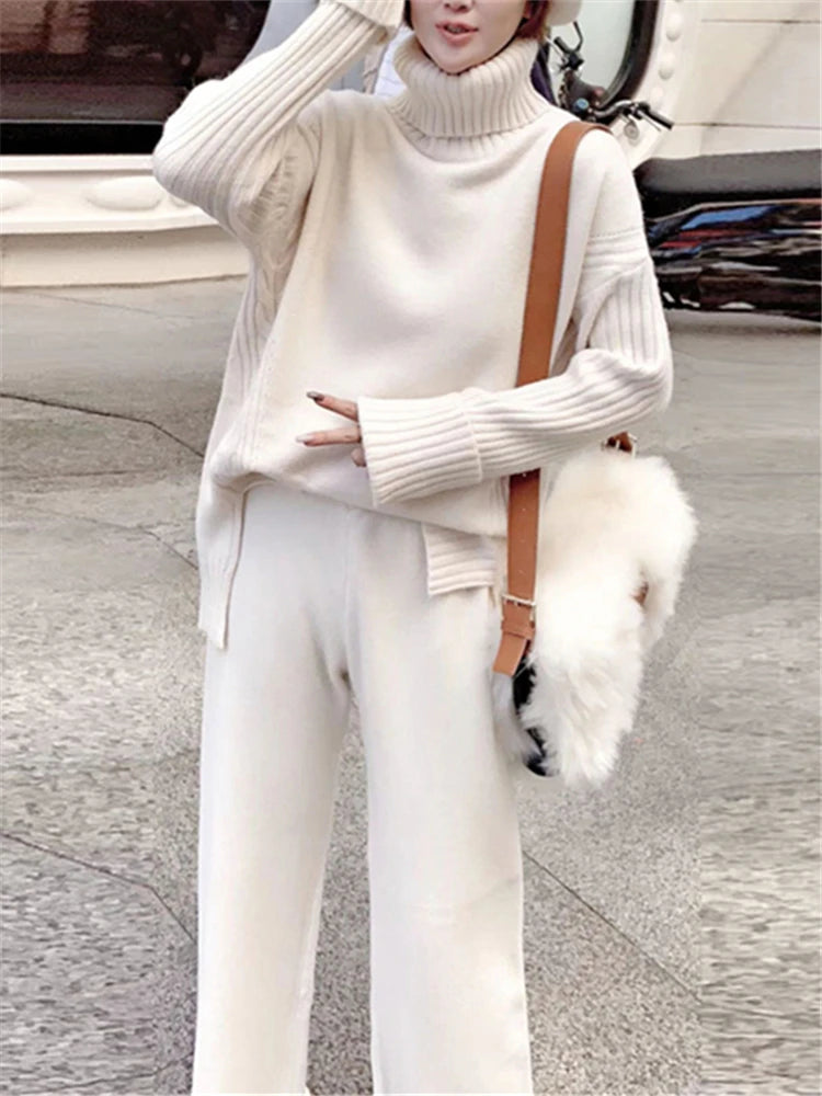 Women's Knit Sweater Set