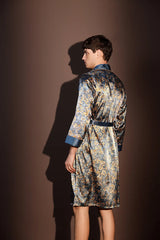 Elite Silk Lounge Robe