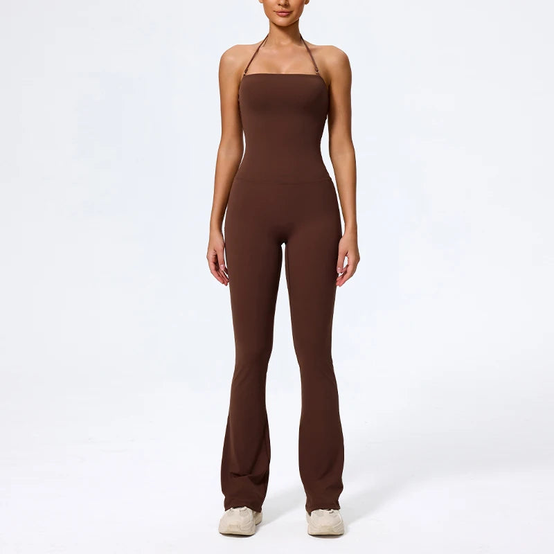 Elevate Backless Active Jumpsuit