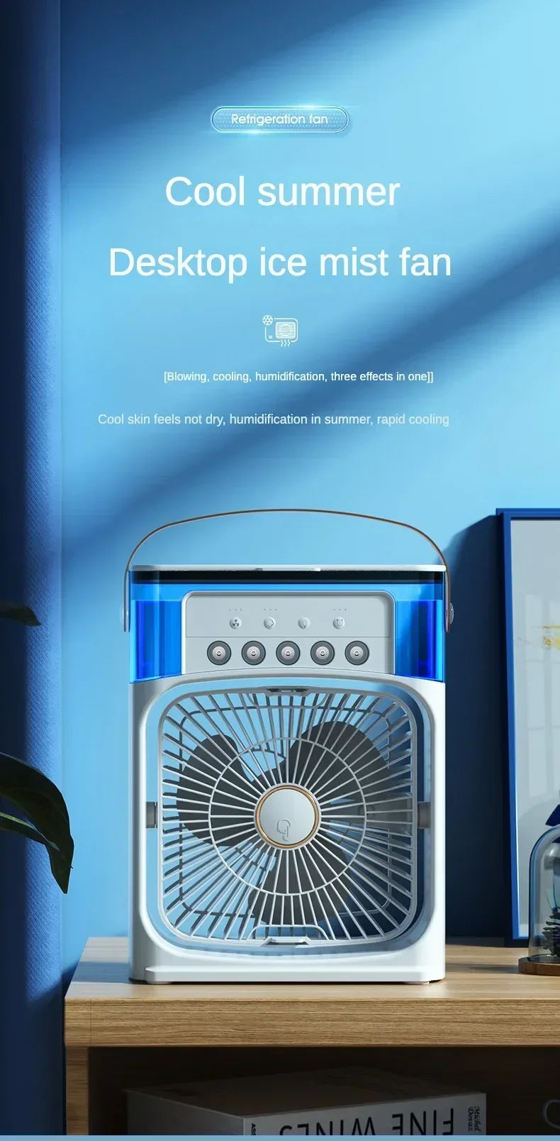 3-in-1 Portable Household Air Cooler