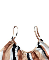 PrintFlare™ – Abstract Strap Summer Romper (Boho, Printed & Easygoing)