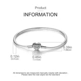 Sterling Silver Heart Bracelet