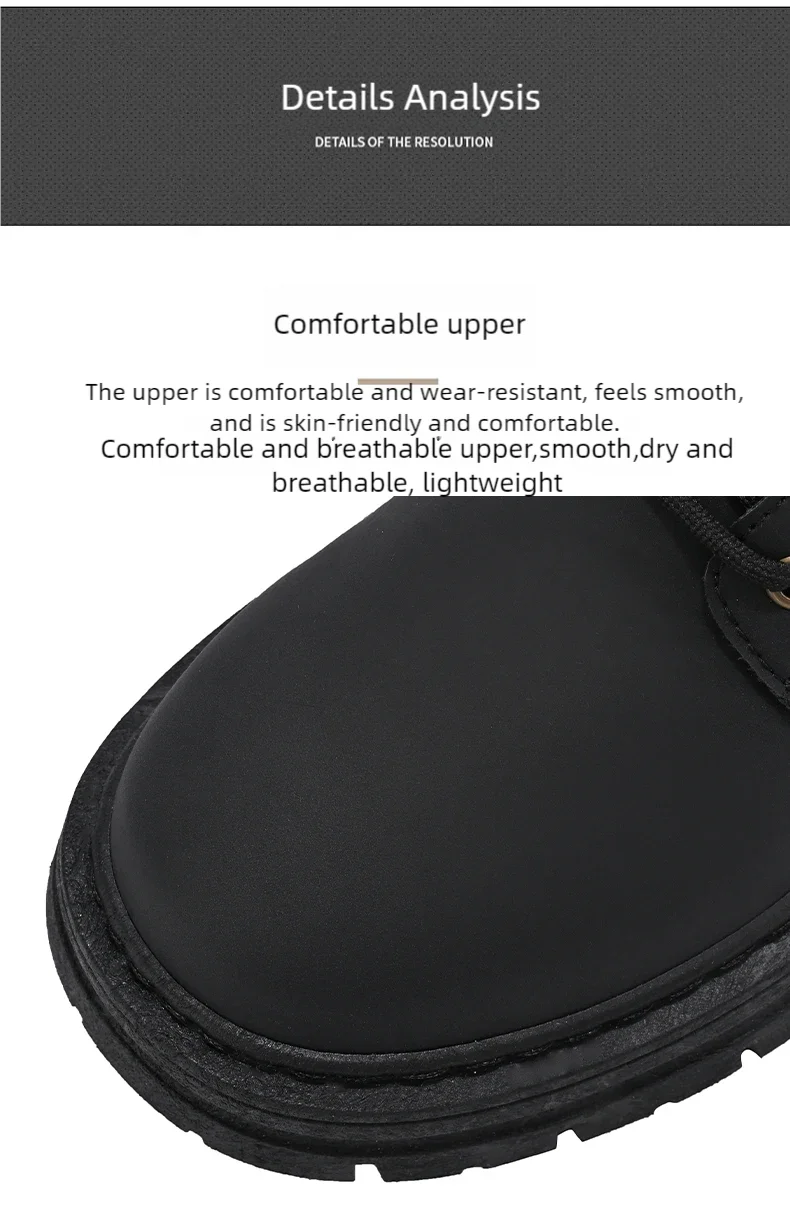 Men’s Outdoor Anti-Slip Leather Boots