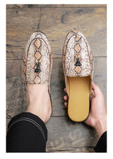 Men Leather Mules