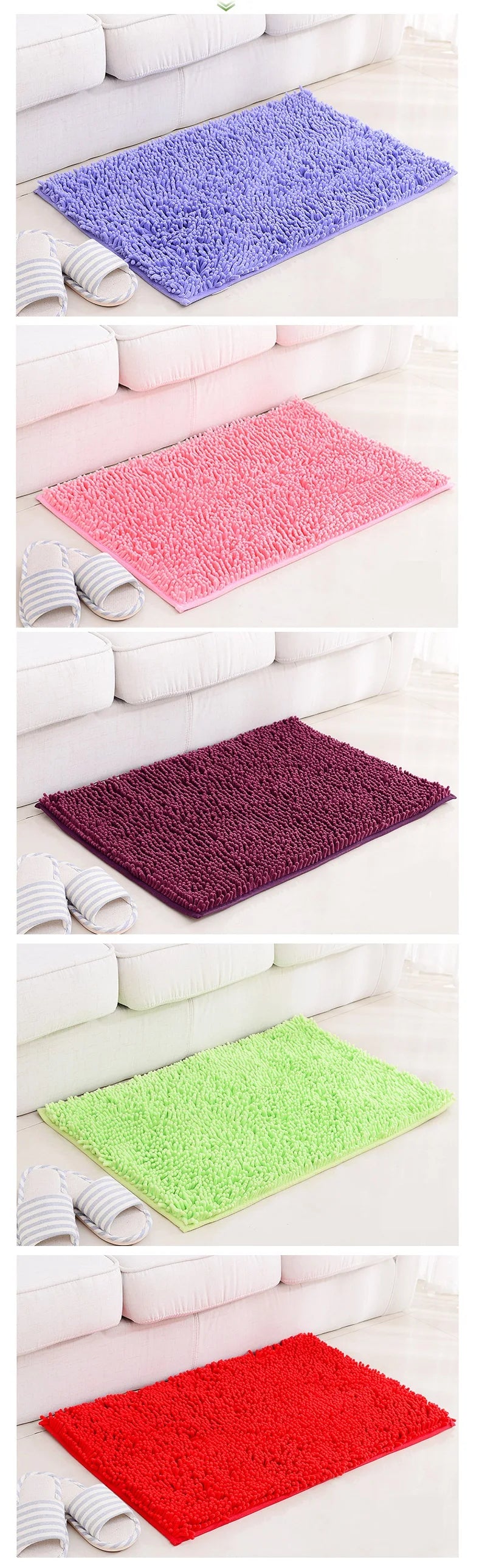 Absorbent Bathroom Floor Mat
