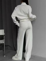 Women's Knit Tracksuit Set