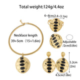 Luxury Gold Color Party Jewelry Set