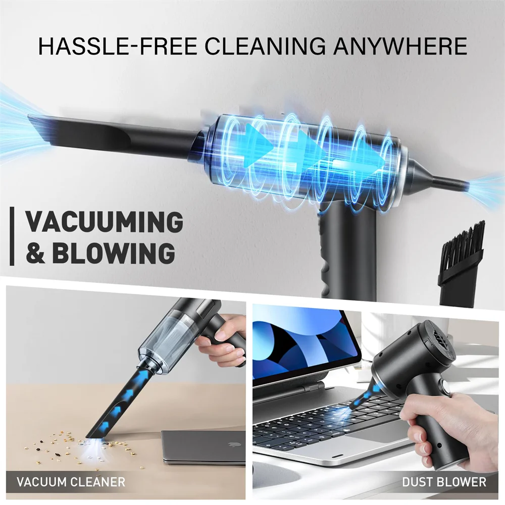 Portable Mini Car Vacuum Cleaner