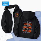 Brooklyn Print Zip-Up Hoodie