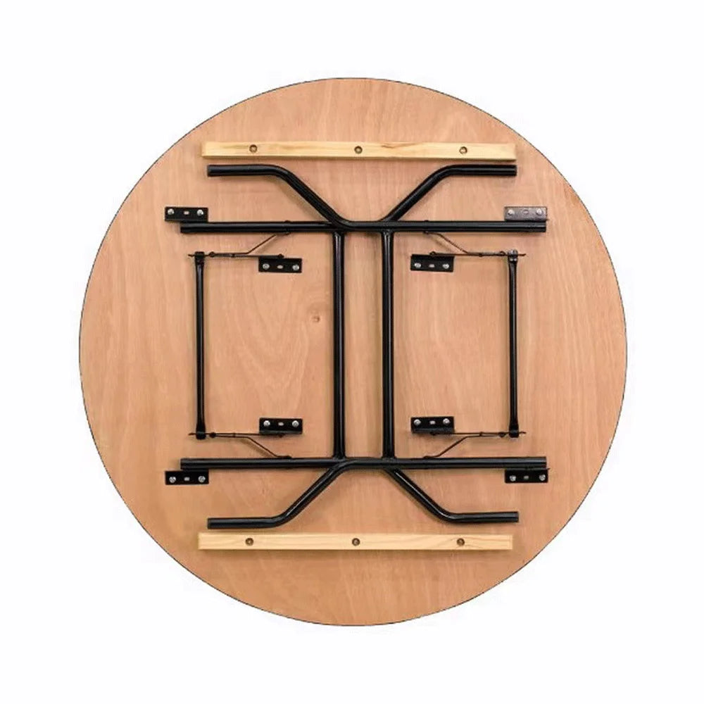 Foldable Epoxy Dining Table Set