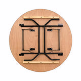 Foldable Epoxy Dining Table Set