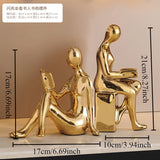 High-End Bookcase Ornament Decor