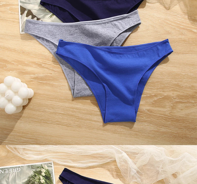 Women Cotton Panties Set (5pcs)
