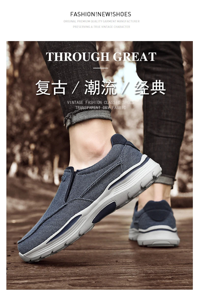 ComfortGo™ Men’s Canvas Walking Shoes