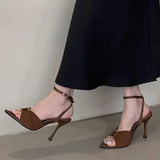 Women’s Pointed Toe Stiletto Slingback Pumps