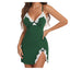 Lace Trim Babydoll Dress