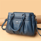 Triple Compartment Tote Bag