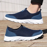 Men Breathable Mesh Walking Loafers