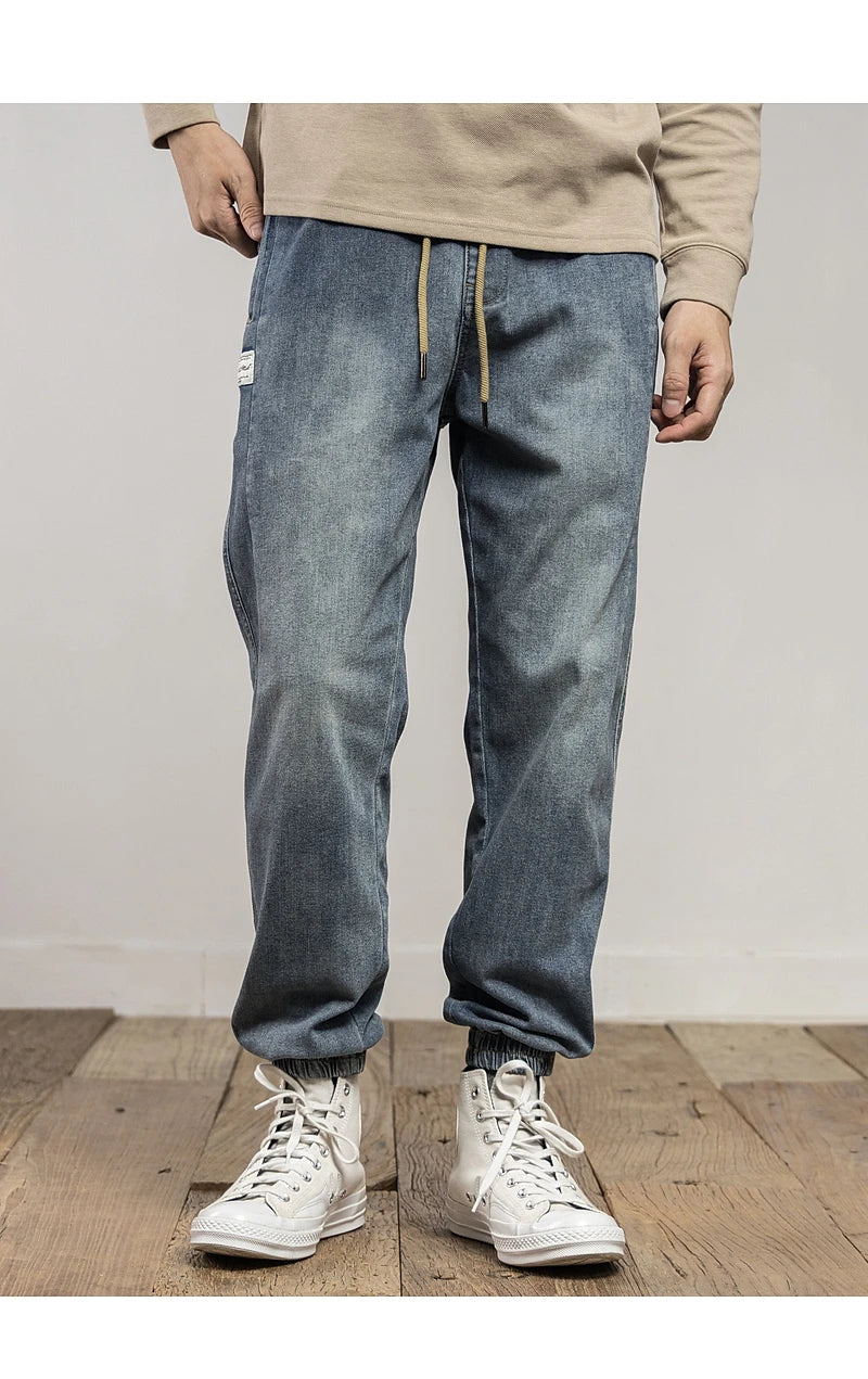 Men’s Classic Washed Blue Jeans
