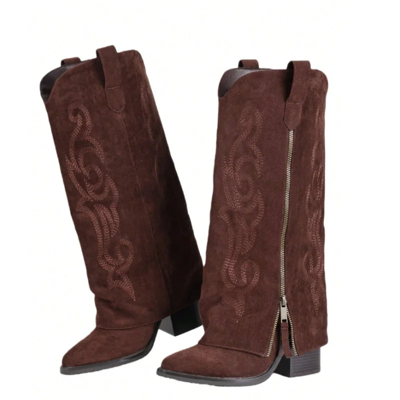 Embroidered Cowboy Boots