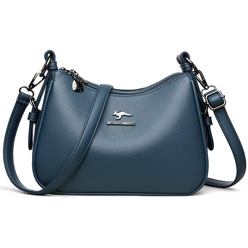 Minimalist Leather Shoulder Bag