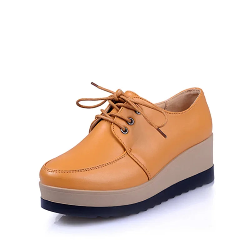 Women Platform Oxfords – 2025