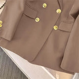 KStyle™ – Korean Slim Fit Blazer (Loose Fit, Temperament Ready, Spring/Fall Wear)