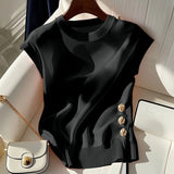 Women's Sleeveless Summer Knit Pullover