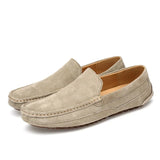 Men’s 2025 Luxury Suede Boat Loafers