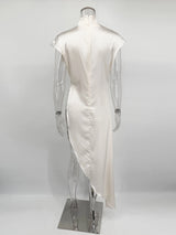 Midnight Luxe Satin Maxi Dress