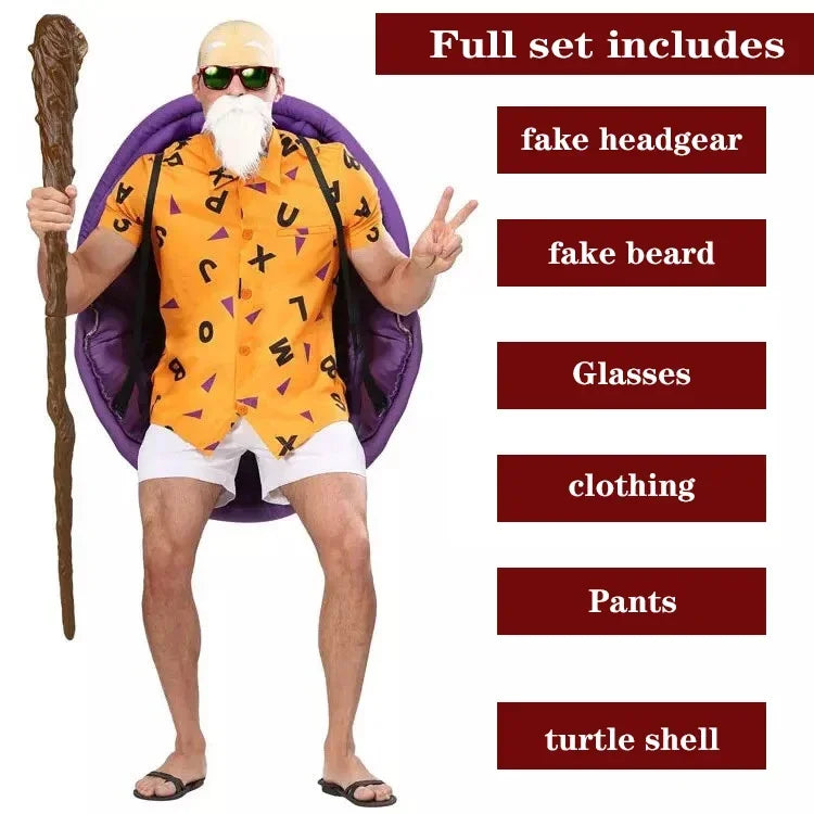 Men’s Kame Sennin Cosplay Jumpsuit