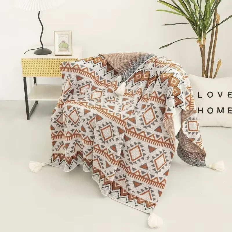 Bohemian Sofa Blanket