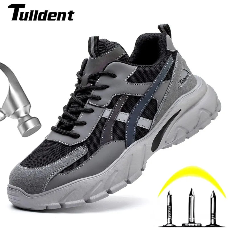 Men Steel Toe Safety Sneakers