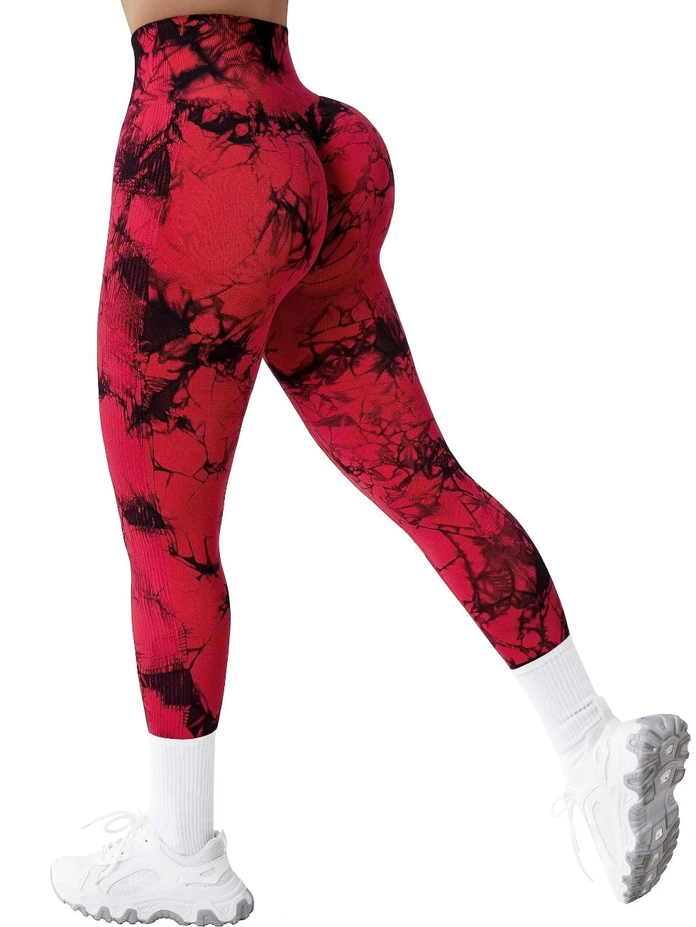 Seamless High-Waist Push-Up Women's Yoga Pants – Fitness Workout Leggings
