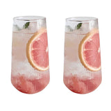 Stripe Glass Cup 500ml