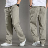 Men's Plus Size Cargo Pants – 6XL Summer Cotton