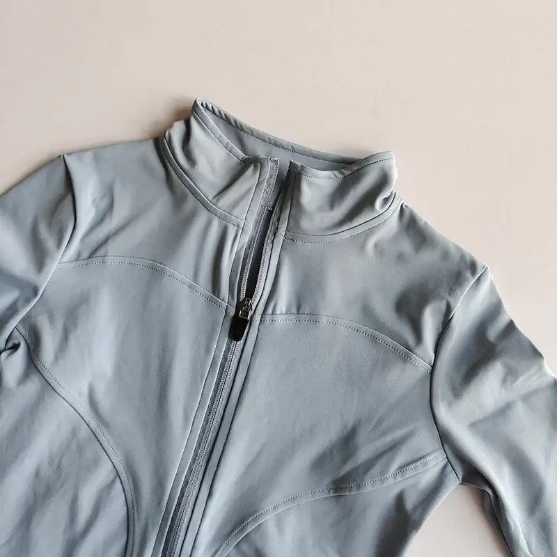 Women Quick Dry Zipper Sports Jacket