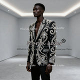 Men’s Luxury Stone-Embellished Suit Set