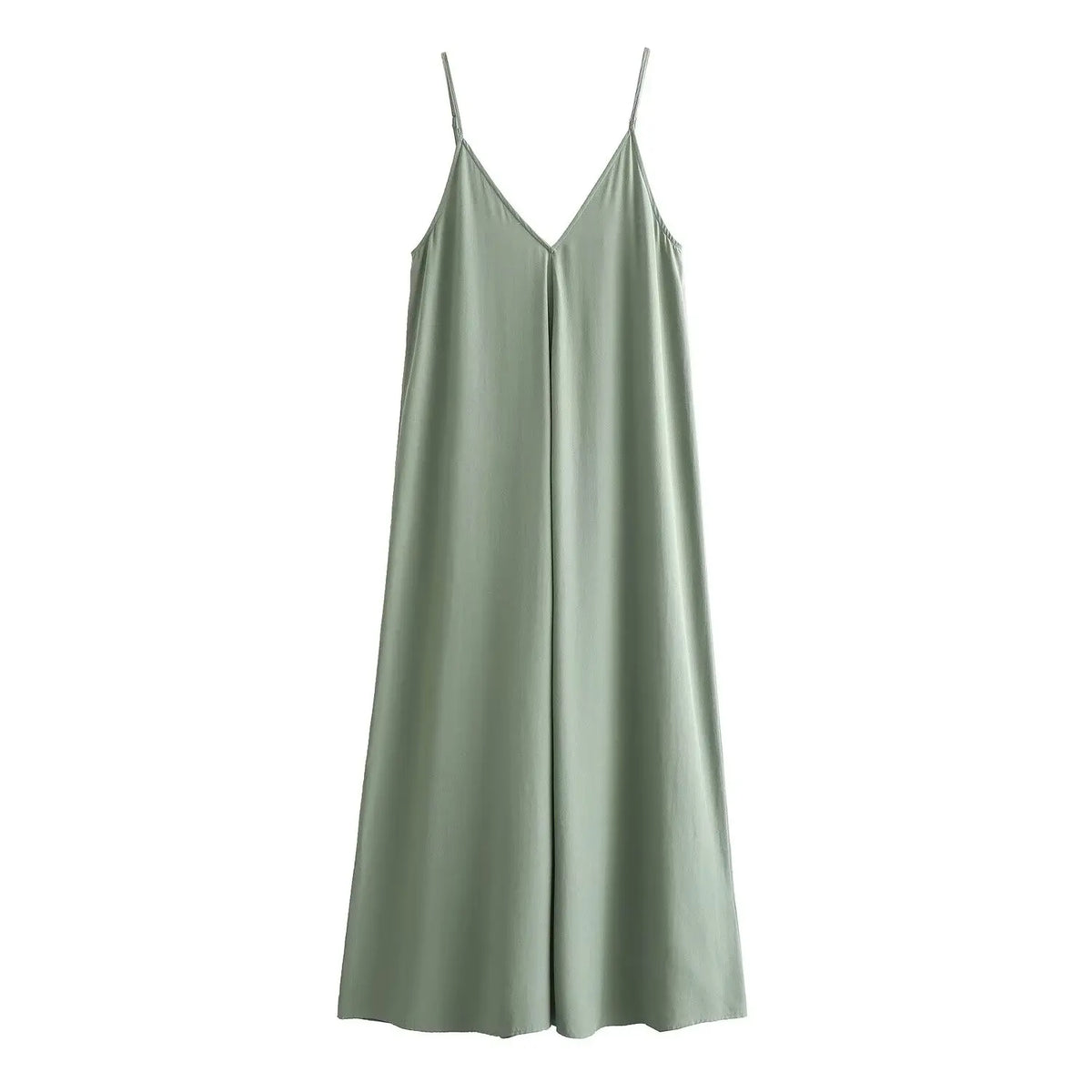 Women's Backless Slip Maxi Dress