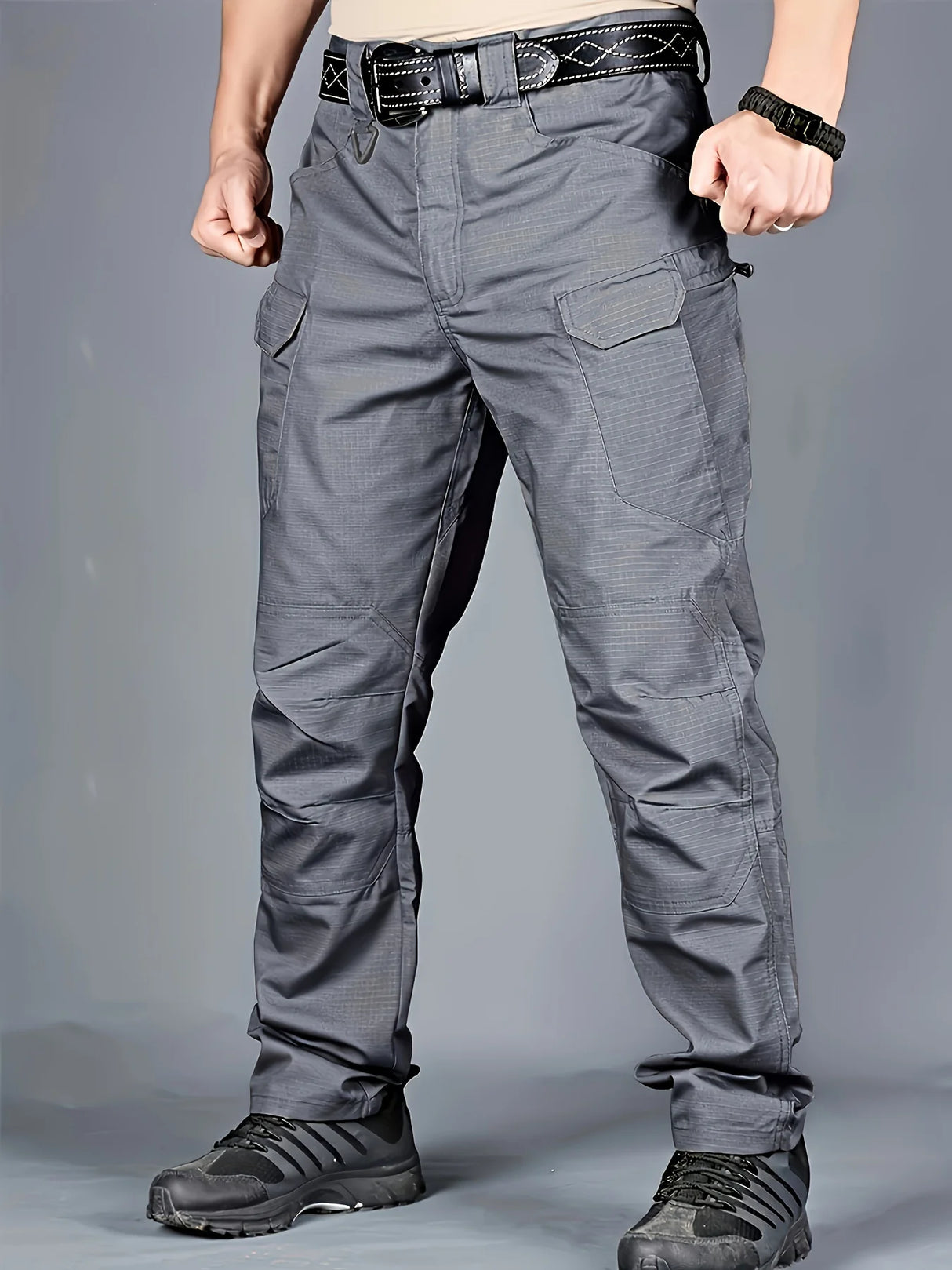 Men’s Plus Size Thin Cargo Pants